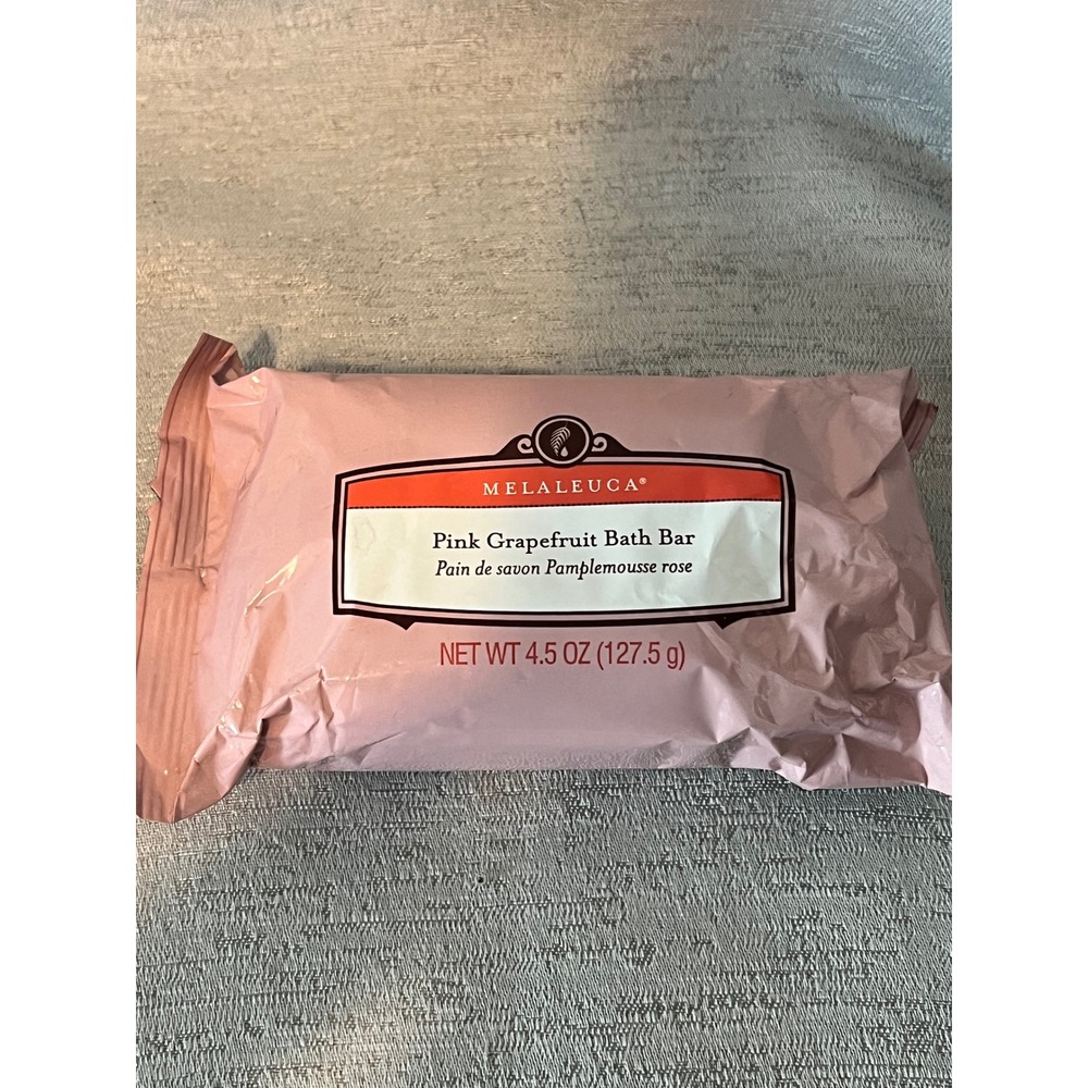 Melaleuca Pink Grapefruit Bath Bar 4.5 oz Bar Soap New Sealed Made in USA